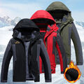 Herren Pilotenjacke Winter Arbeitsjacke Berufsjacke Winterjacke gefüttert DE--