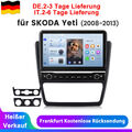 Android 13 10.1" Autoradio Sat Navi SWC Für Yeti 2008--2013 1+32G Carplay BT GPS