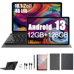 10.1 Zoll Android 13 Tablet 4G LTE Octa-core 8000mah 12GB+128GB Dual SIM 5G WiFi