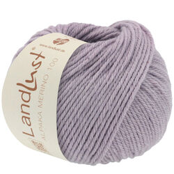 Wolle Kreativ! Lana Grossa - Landlust Alpaka Merino 100 - Fb. 329 malve 50 g