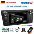 2+32G 7" Android 13 Für BMW 3ER E90 E91 E92 E93 Autoradio GPS NAVI BT Wifi Kam