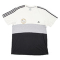 Adidas Colourblock Herren T-Shirt weiß XL