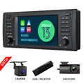 DAB+CAM+DVR+Für BMW E39 8-Kern Android 13 6+64 Autoradio CarPlay Navi Navigation