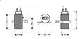 Trockner, Klimaanlage AVA COOLING SBD043 für SAAB 9000 2.0 1993-1998