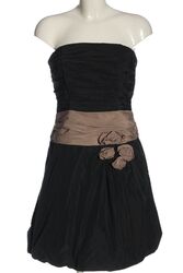 MARIE LUND Minikleid Damen Gr. DE 38 schwarz-khaki Elegant