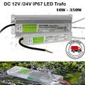 12V/24V LED-Trafo-Transformator-Netzteil wasserdichter IP67-LED-Lichttreiber