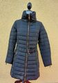 Damen Jacke Esprit Schöner Stepp-Wintermantel Schwarz Gr.38 lang Top Zustand 