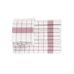 Geschirrtücher Set im 10er Pack Baumwolle oder Halbleinen 50x70 cm Küchentücher✔Kostenlos & Schnellversand ✔Öko-Tex ✔4 Farben ✔60-70g 