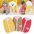 Welpen-Fleece-Weste Pullover Jacke Hunde-Outfit Warmer Mantel Heimtierbedarf Φ