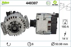 Lichtmaschine Generator Lima VALEO RE-GEN AT 440307 +71.40€ Pfand für MERCEDES