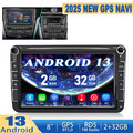 【Lüfter】Carplay Android13 Autoradio GPS Navi Für 2DIN VW GOLF 5 6 Passat SWC DSP