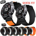 Quickfit Nylon Armband Für Garmin Fenix 7/7X 6/6X Pro/5/5X Plus/965 945 Epix Pro