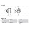 BOSCH Generator Lichtmaschine 90A 14V für Skoda Octavia I Audi A3 New Beetle