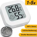 5x Digital Thermo-Hygrometer Thermometer Luftfeuchtigkeit Temperaturmessgerät