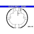 ATE Bremsbackensatz, Feststellbremse für TOYOTA LEXUS 03.0137-3007.2