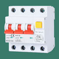 FI+LS-Schalter RCBO B/C FI-Schalter LS Schalter 30mA Typ A 3P+N Auslöseerkennung