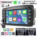 Android 13 Autoradio 2+64G 7" Carplay Für Benz C-Klasse CLC W203 KAM GPS NAVI FM