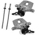 2x BREMSSATTEL + BREMSSCHLAUCH HINTEN passend für FORD MONDEO 3 Turnier/Kombi