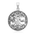 Yggdrasil Lebensbaum Silber Amulett Sleipnir Anhänger Pendant 925 Celtic Kette