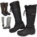 Damen Reitstiefel Winter Schnee Thermo Wasserdicht Stabil Mucker Schuhe