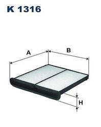 FILTRON K 1316 Filter, Innenraumluft