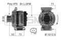 MESSMER Lichtmaschine Generator 150A 14V für Fiat Ducato Pritsche/Fahrgestell