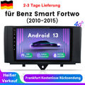 9"Android 13 Autoradio 2DIN Carplay Für Benz Smart 2010-2015 GPS Navi WIFI 4+64G