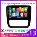 Für VW Scirocco 2008-2017 Android 13 Autoradio Wireless Carplay GPS Navi SWC 32G