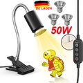 Schildkröten Wärmelampe Reptilien Terrarium Lampe UVA UVB 50W Heizlicht DHL