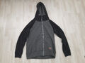 Behype Sweatjacke m. Kapuze, dunkelgrau/schwarz, Gr. XL, wie neu!