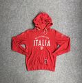 CHAMPION Herren Hoodie Pullover Gr. M ITALY Kapuzenpullover Sweatshirt 25410 Rot