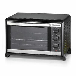 ROMMELSBACHER BG 1250 EX Kleinbackofen Pizzaofen Miniofen Minibackofen Oberhitze18 Liter Volumen | Diverse Umluftfunktionen | 1050 Watt