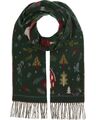 Fraas Cashmink-Schal mit Weihnachts-Design made in Germany Schals Winter