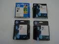 Original HP 10 + 82 / C4844A + C4911A + C4912A + C4913A Tinten SET KMCY