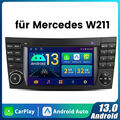 Für Benz CLS E-Klasse W211 W219 7"Autoradio Carplay GPS Nav Android13 DAB+ 1280P