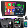 DAB+ 64G Autoradio Android 13 Carplay GPS Navi WiFi SWC Für Audi A3 S3 RS3 8V 8P