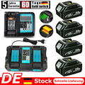 für Makita BL1850B Ersatzakkus 18V 5Ah 5000mAh LXT BL1860B BL1830 Ladegerät