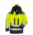 *ABVERKAUF* Fristads Kansas Damen-Warnschutz-Jacke 126547 HIGH VIS Gr. L