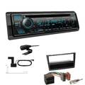 Kenwood CD-Receiver Autoradio DAB+ Bluetooth für Renault Trafic II 2001-2010