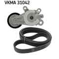 Keilrippenriemensatz SKF VKMA 31042 für VW Seat Audi Skoda Golf VI Ibiza IV SC