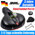 Cloud Comfort Pro 2.0 Fahrrad Sattel Fahrradsitz Gelsattel bequem Tourensattel