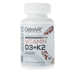 OstroVit Vitamin D3 + K2 - 90 Tabletten