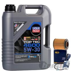 ÖLFILTER+LIQUI MOLY 5W30 ÖL für 1.7 CDTI OPEL MERIVA ZAFIRA B MOKKA ASTRA G H J