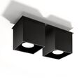 Quad Spotlights 2x GU-10 Deckenleuchte Deckenlampe Spot-Strahler Einbauleuchte