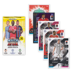 Match Attax Fußball Champions League 2022/2023 Einzelkarten ab FC Bayern Auswahl