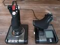 Logitech G Saitek X52 Pro Flight Control System Schubregler und Stick-Simulation