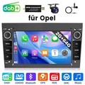 Autoradio Für Opel Astra H Corsa C D Zafira Android 64G CarPlay GPS +DAB KAM MIK