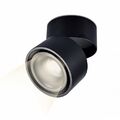 15W Aufputz Strahler Neigbar Verstellbar LED Decke Rund Einbaustrahler Schwarz Lampe