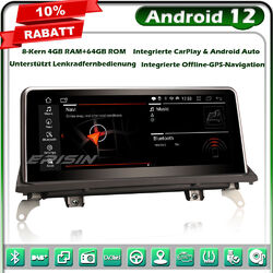 8-Kern 10.25" IPS Android 13.0 Autoradio GPS Navi für BMW X5 E70 X6 E71 CIC 64GBCarPlay√4GB+64GB√OEM√WiFi√CanBus√Bluetooth√DVR√USB√Auto