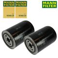 2X MANN FILTER W 940/29 ÖLFILTER FÜR PORSCHE 911 964 911 TARGA 916.107.754.00